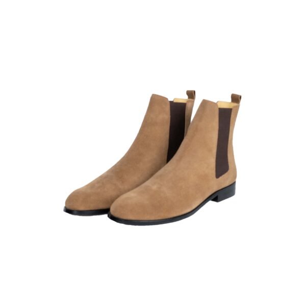 Suede Leather Chelsea Boots