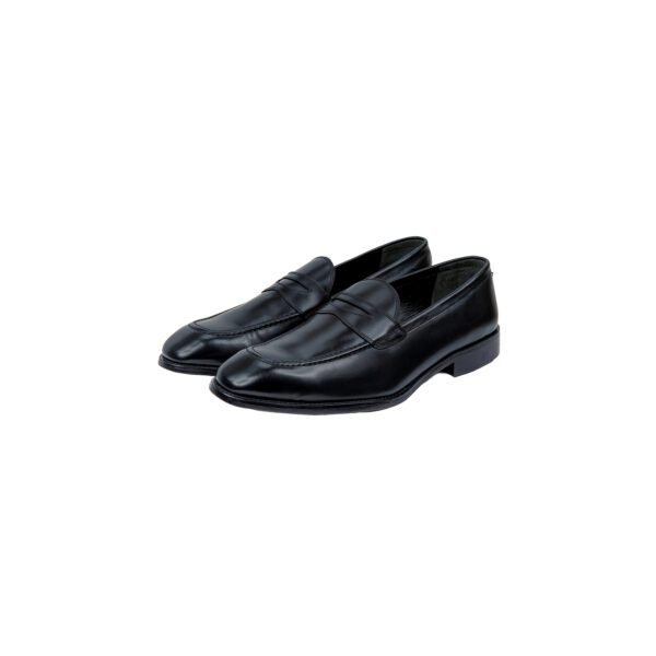 Square Toe Leather Penny Loafer