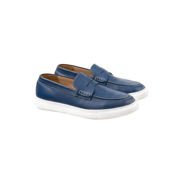 Leather Penny Slip On Loafer