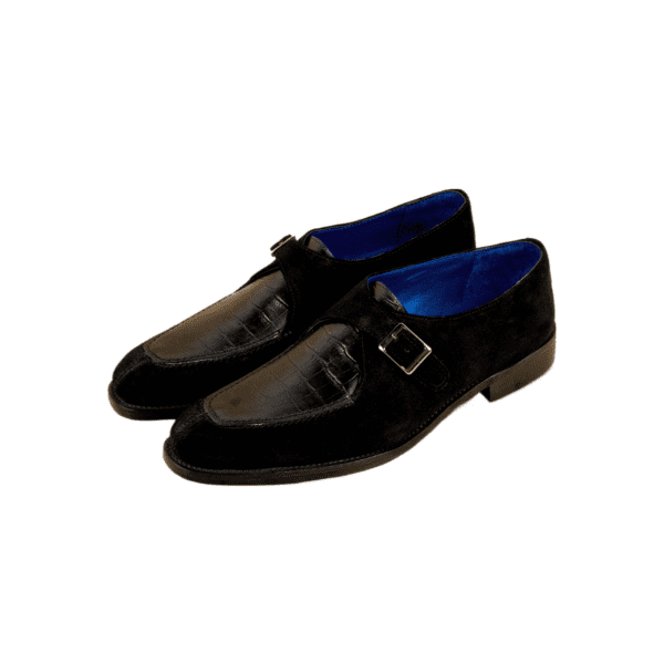 Two Tone Single Monk Strap