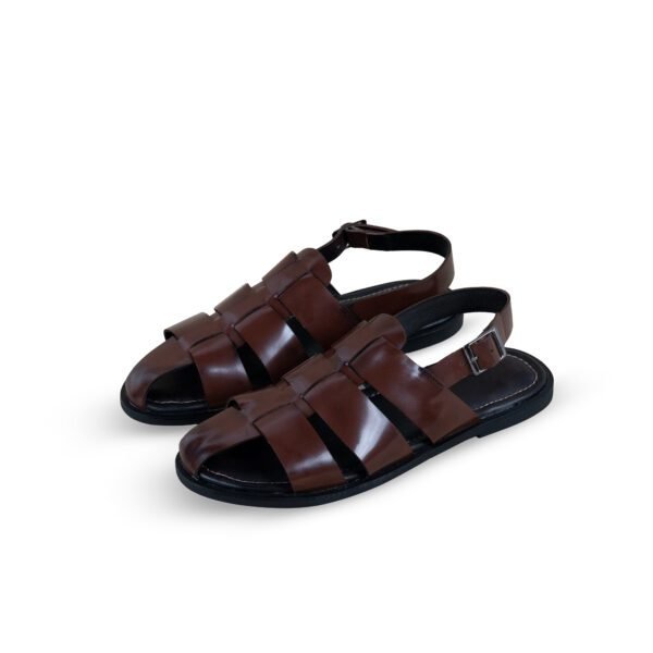 Flat Leather Sandals